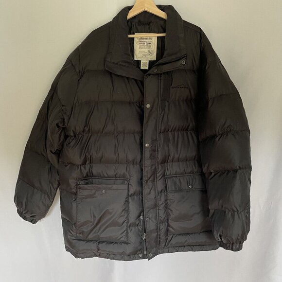 NWT Eddie Bauer sz XXL goose down puffer winter coat pockets men's jacket